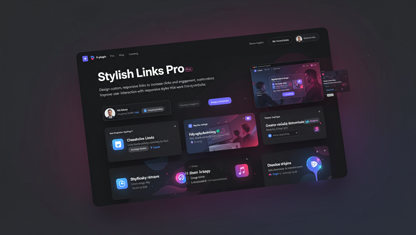 Preview of Stylish Links Pro