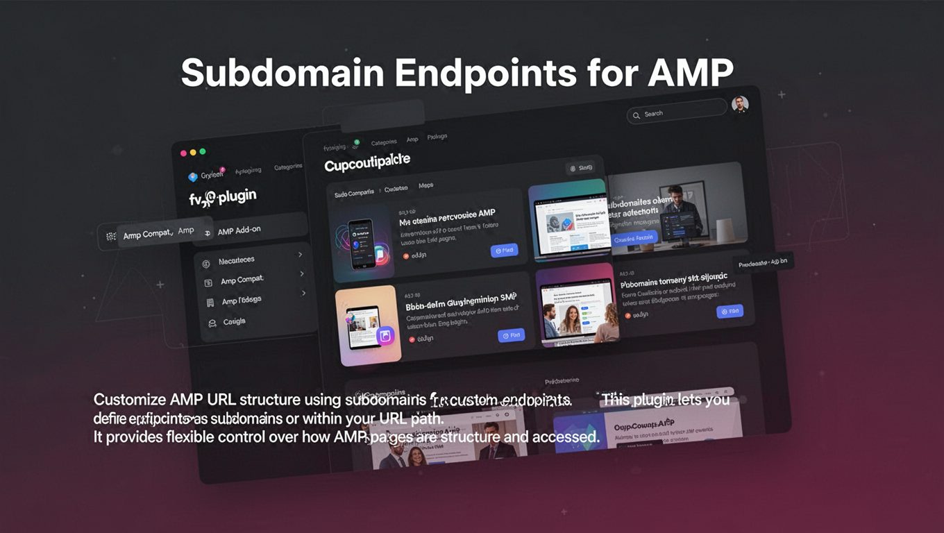 Preview of Subdomain Endpoints for AMP