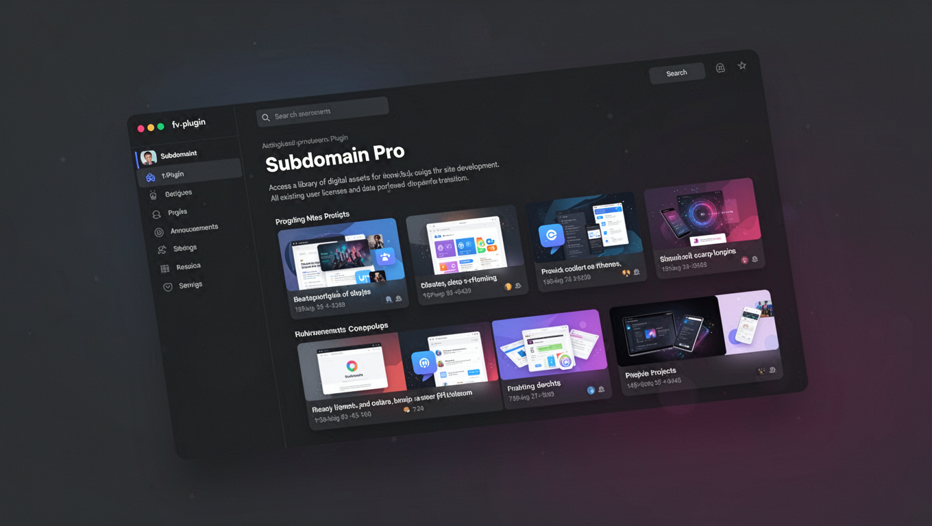 Preview of Subdomain Pro