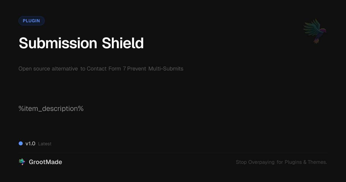 Preview of Submission Shield