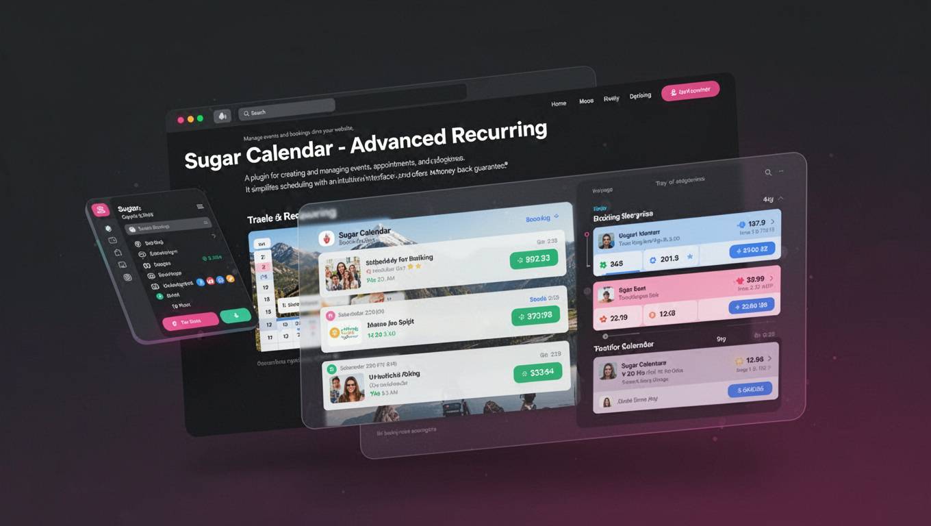Preview of Sugar Calendar - Advanced Recurring