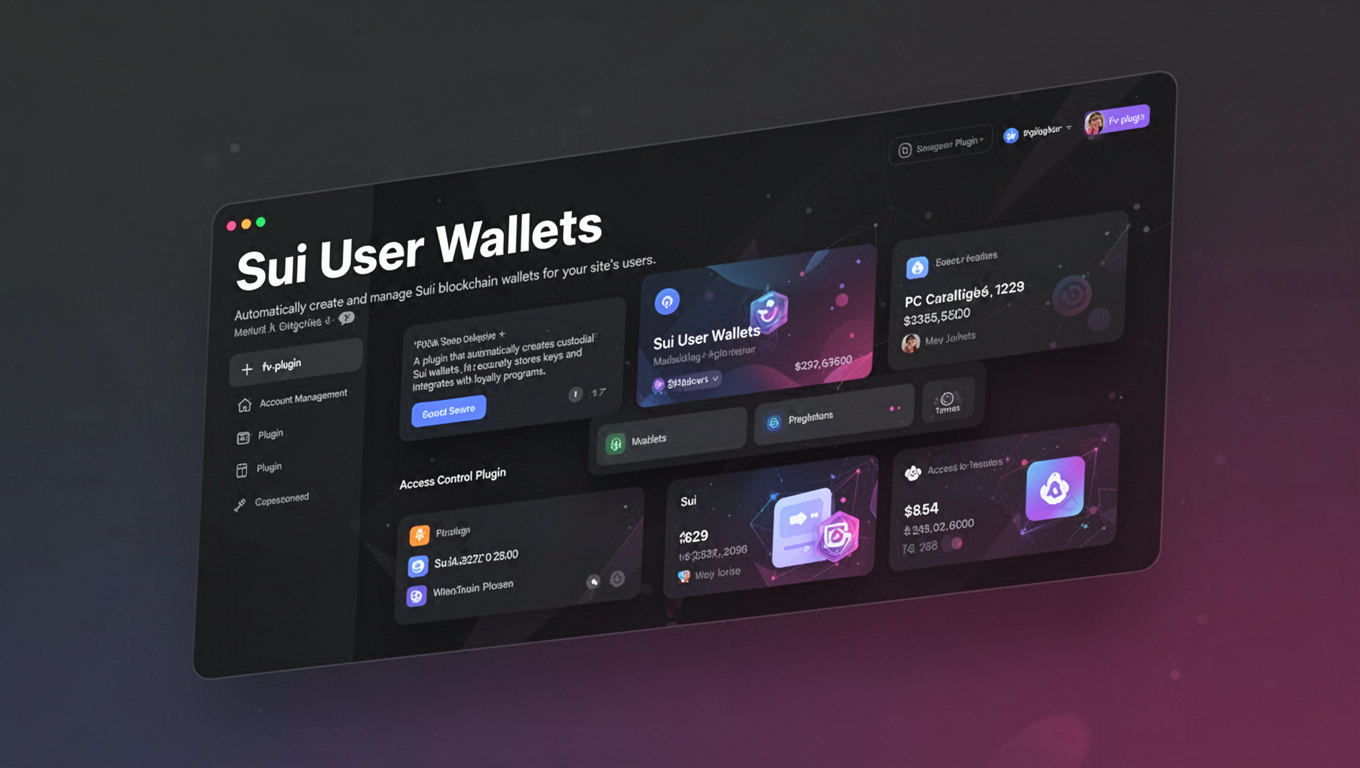 Preview of Sui User Wallets