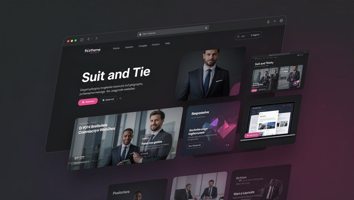 Preview of Suit and Tie