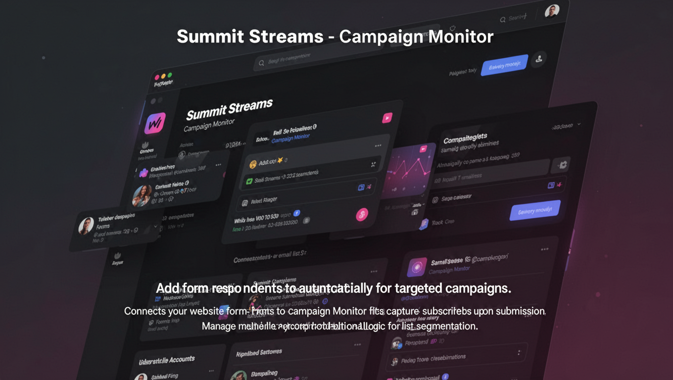 Preview of Summit Streams - Campaign Monitor