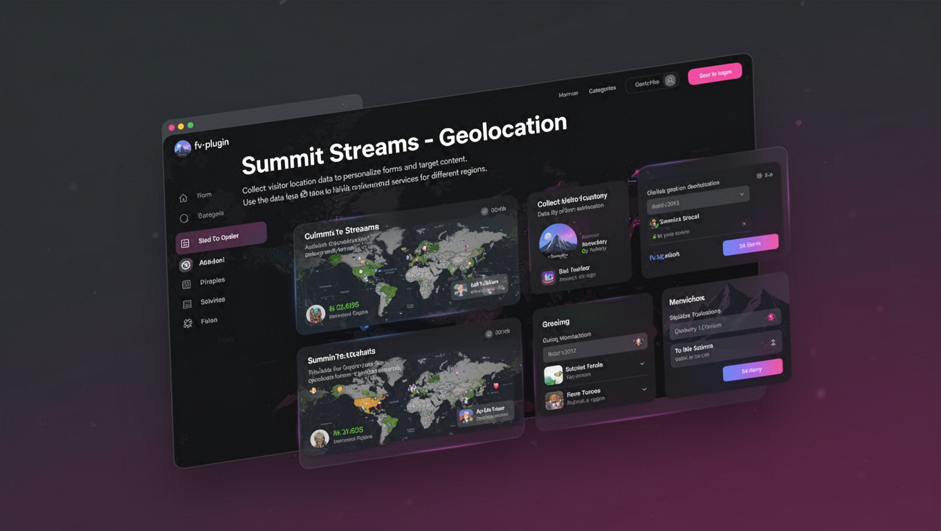Preview of Summit Streams - Geolocation