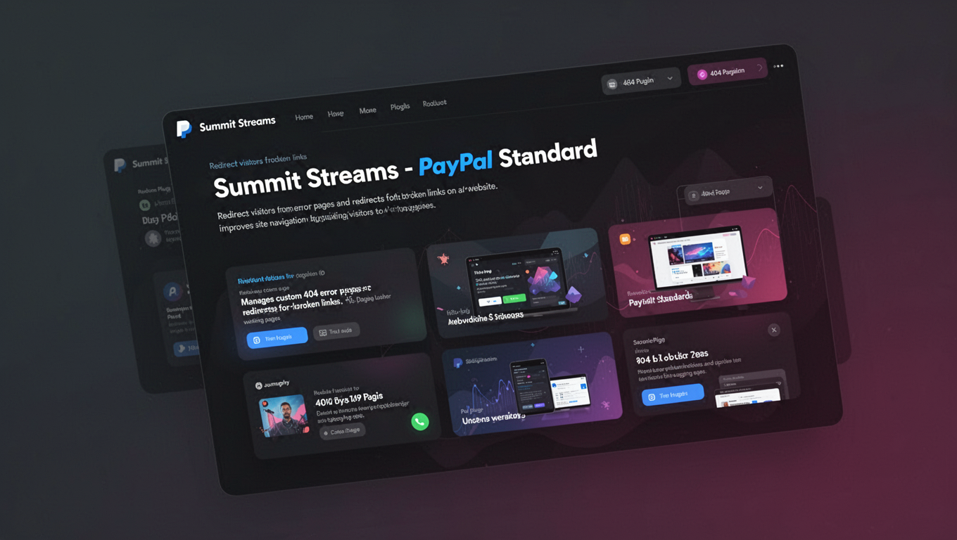 Preview of Summit Streams - PayPal Standard
