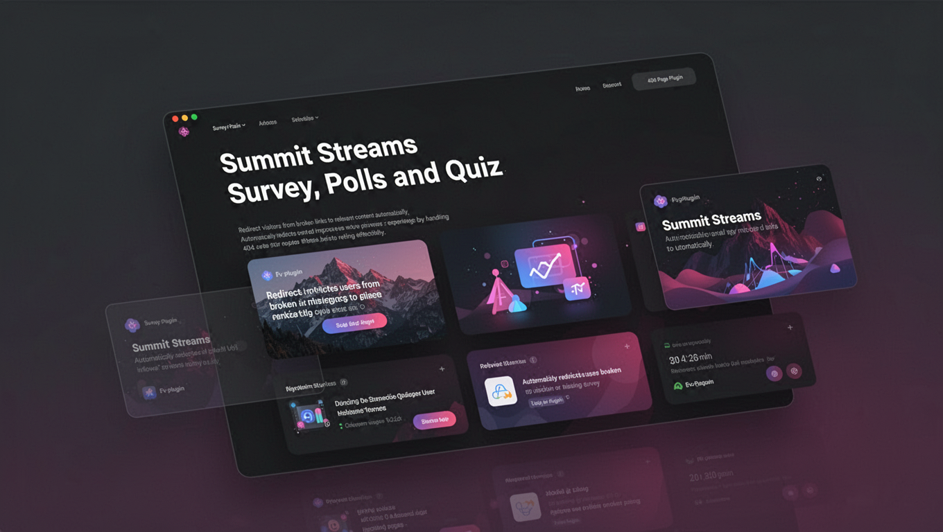 Preview of Summit Streams - Survey, Polls and Quiz