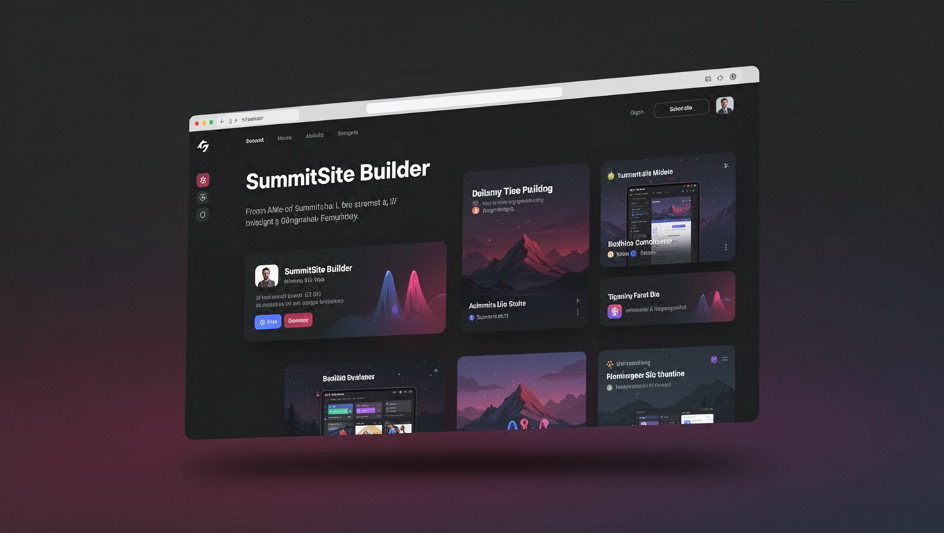 Preview of SummitSite Builder