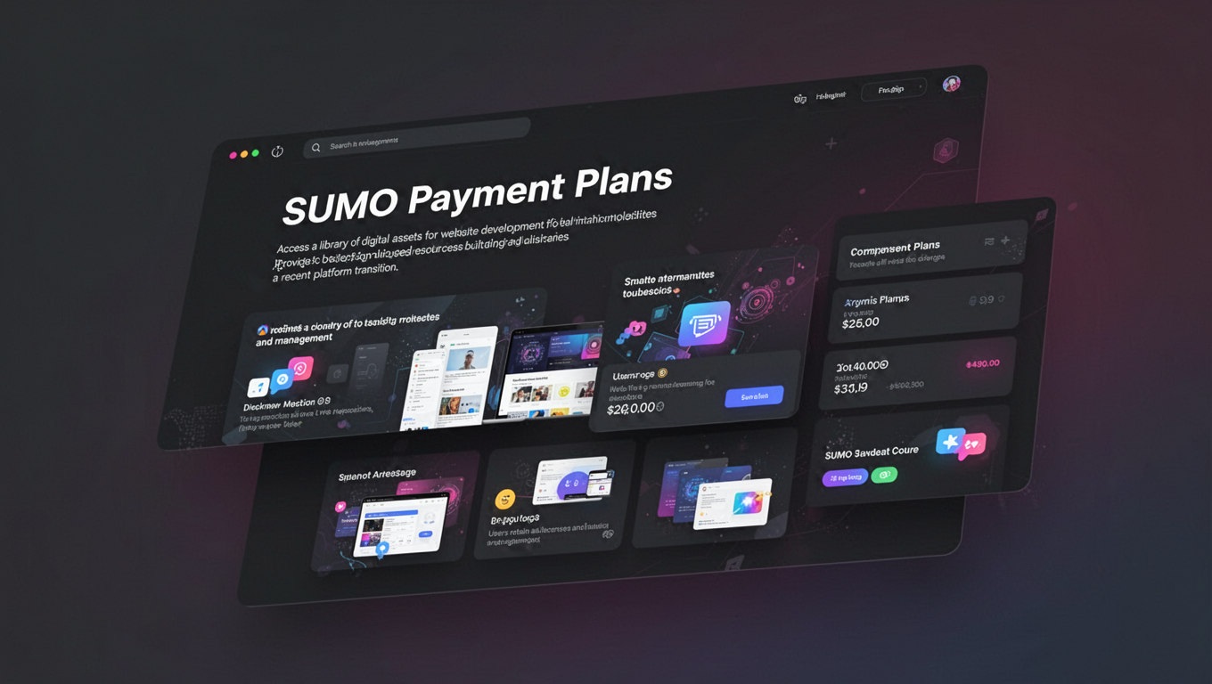 Preview of SUMO Payment Plans