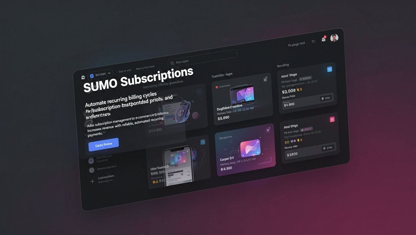 Preview of SUMO Subscriptions