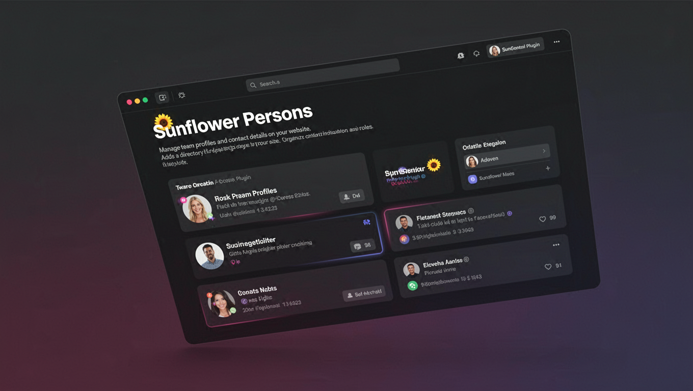 Preview of Sunflower Persons