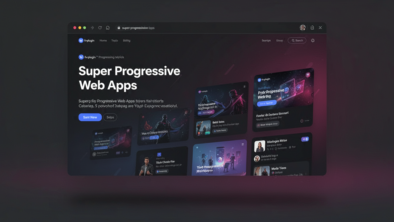 Preview of Super Progressive Web Apps