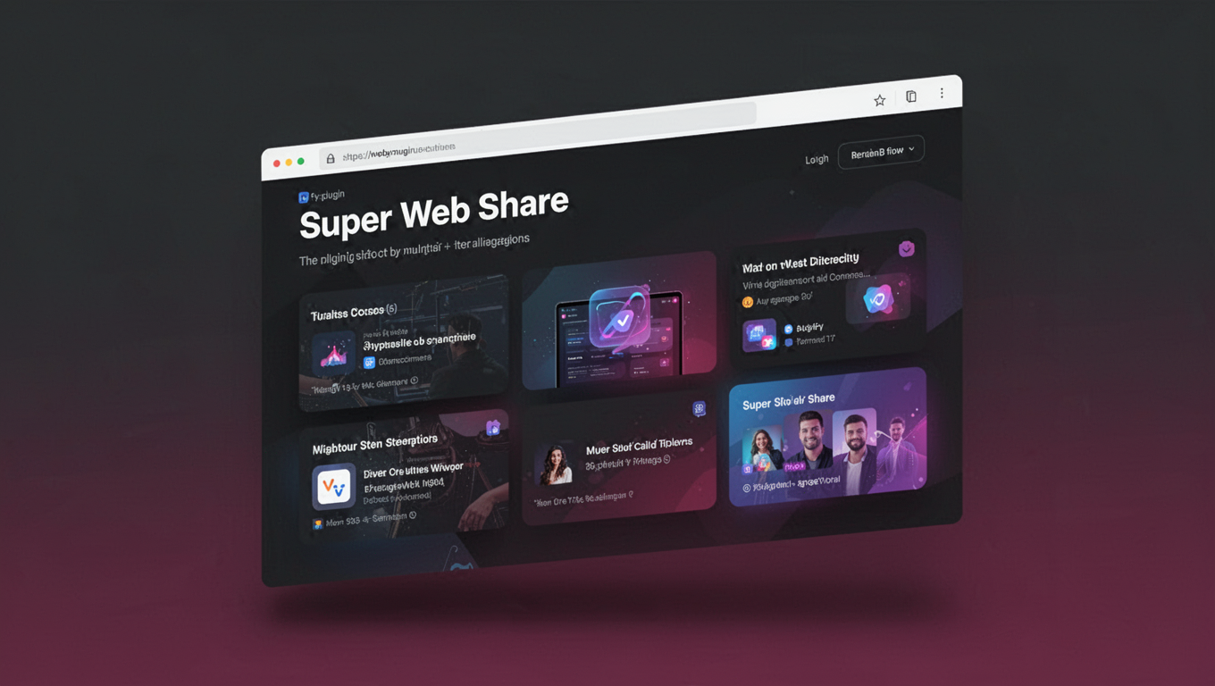 Preview of Super Web Share