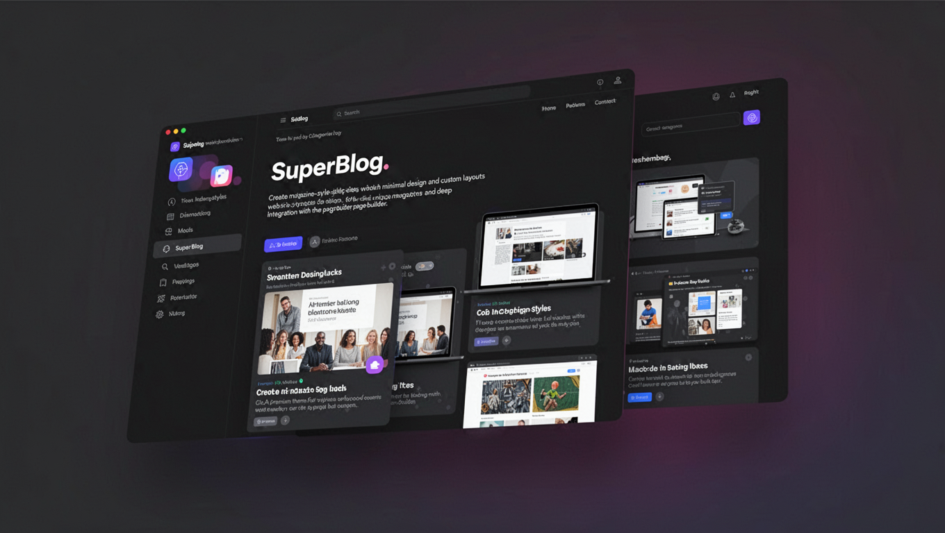 Preview of SuperBlog