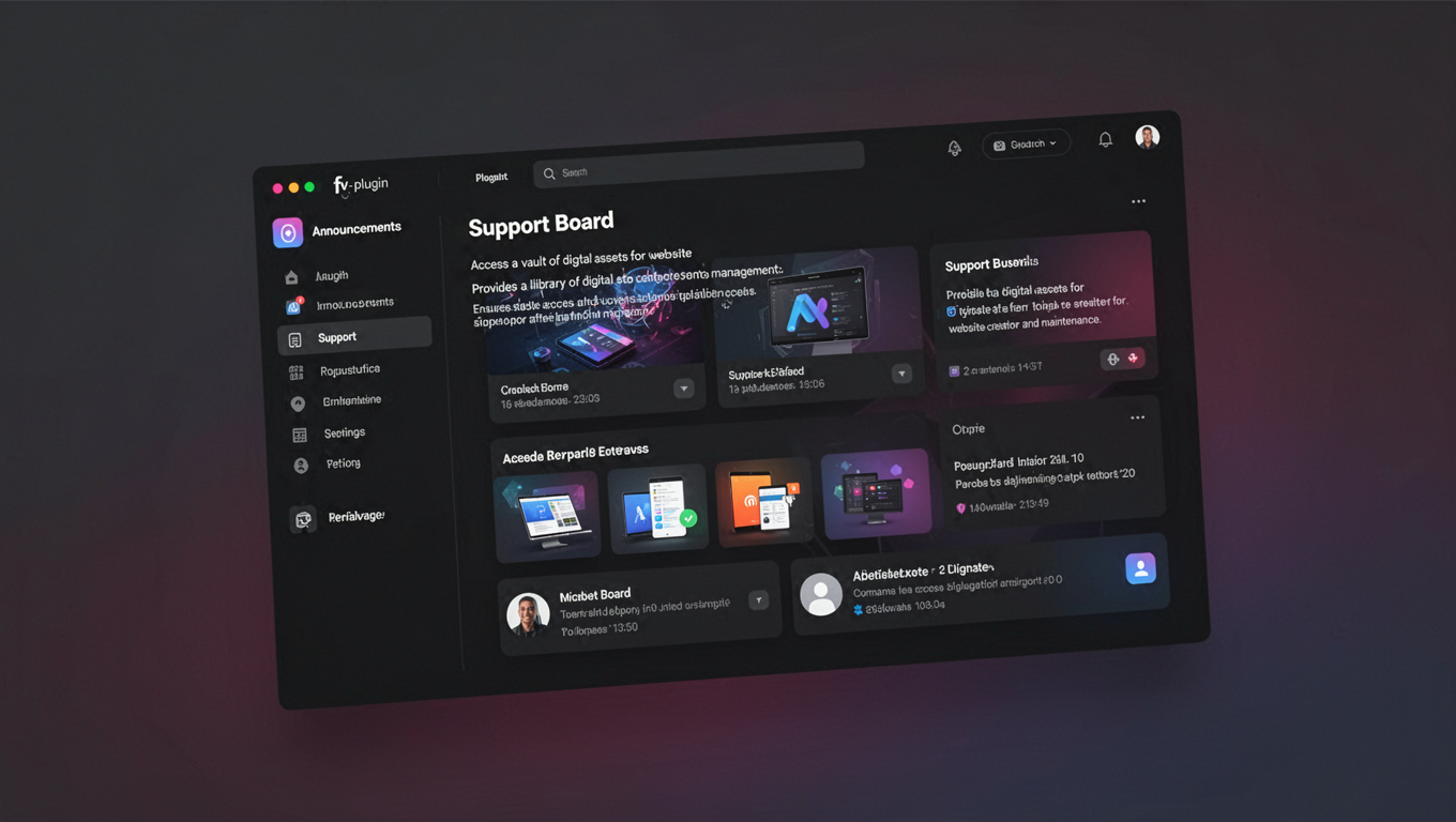 Preview of Support Board