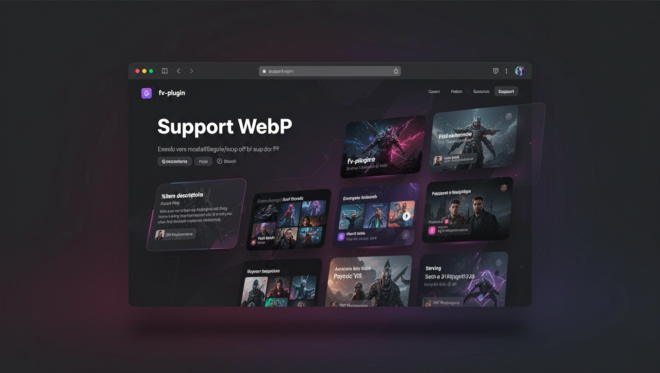 Preview of Support WebP