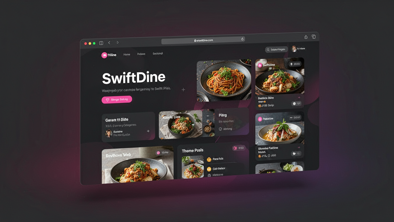 Preview of SwiftDine