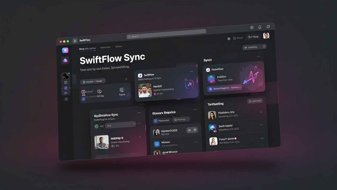 Preview of SwiftFlow Sync