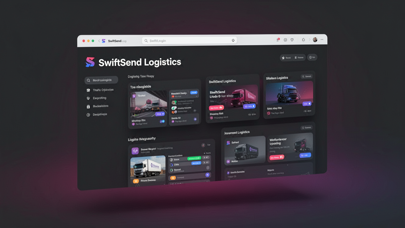 Preview of SwiftSend Logistics