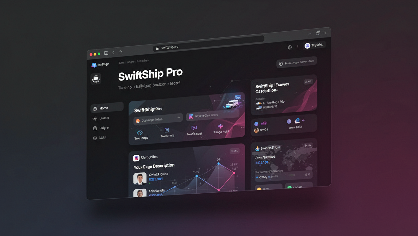 Preview of SwiftShip Pro