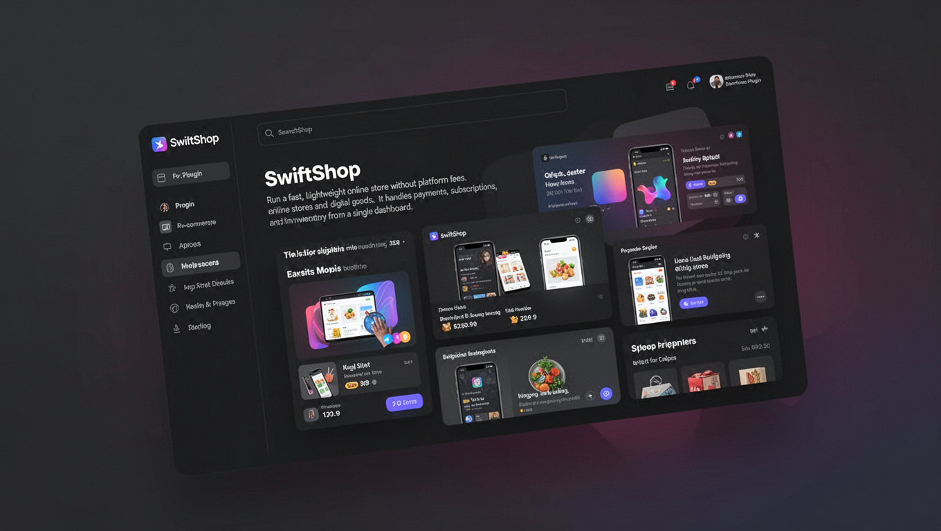 Preview of SwiftShop