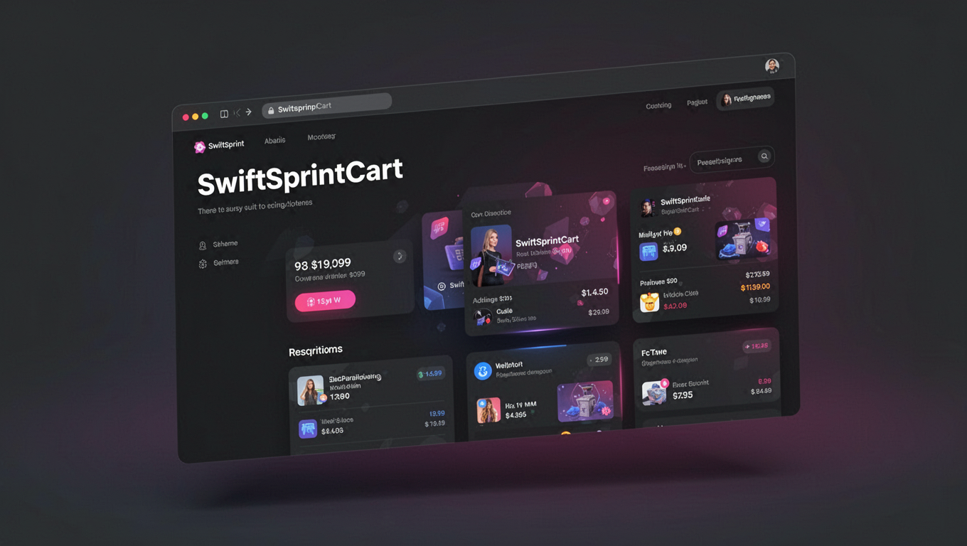 Preview of SwiftSprintCart