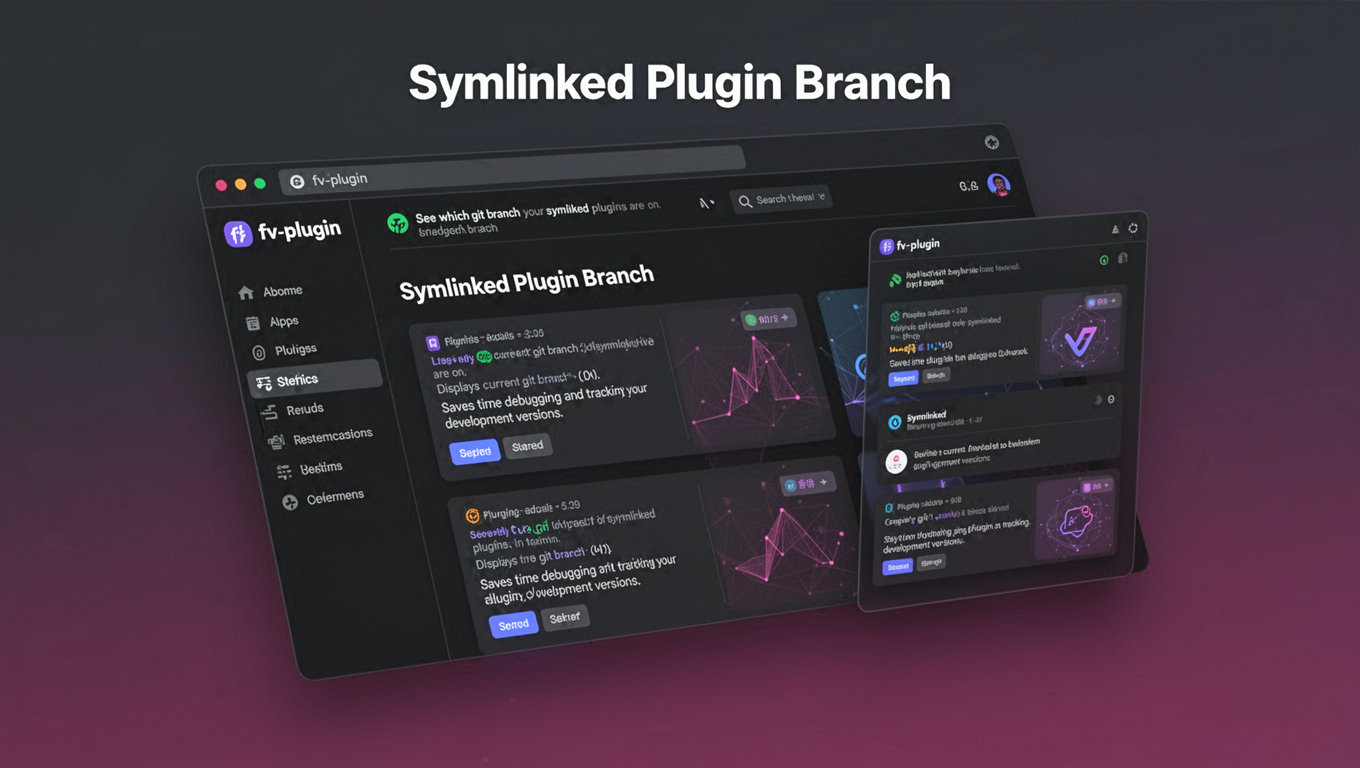 Preview of Symlinked Plugin Branch