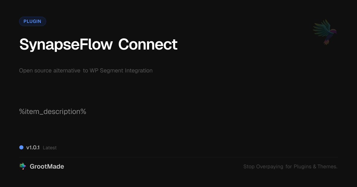Preview of SynapseFlow Connect