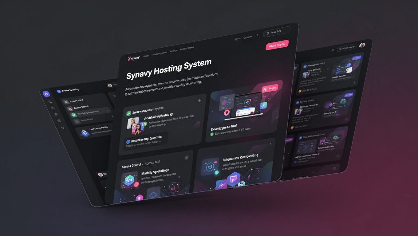 Preview of Synavy Hosting System