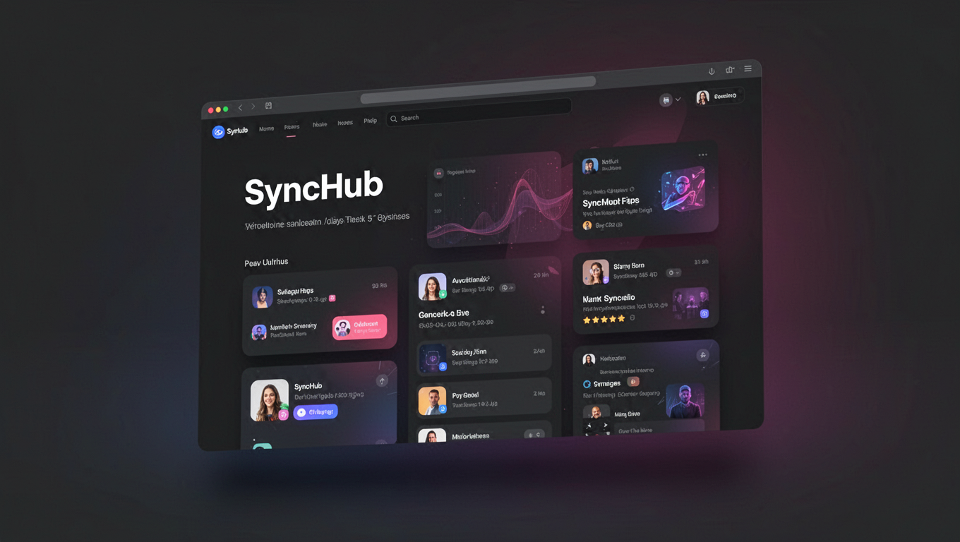 Preview of SyncHub