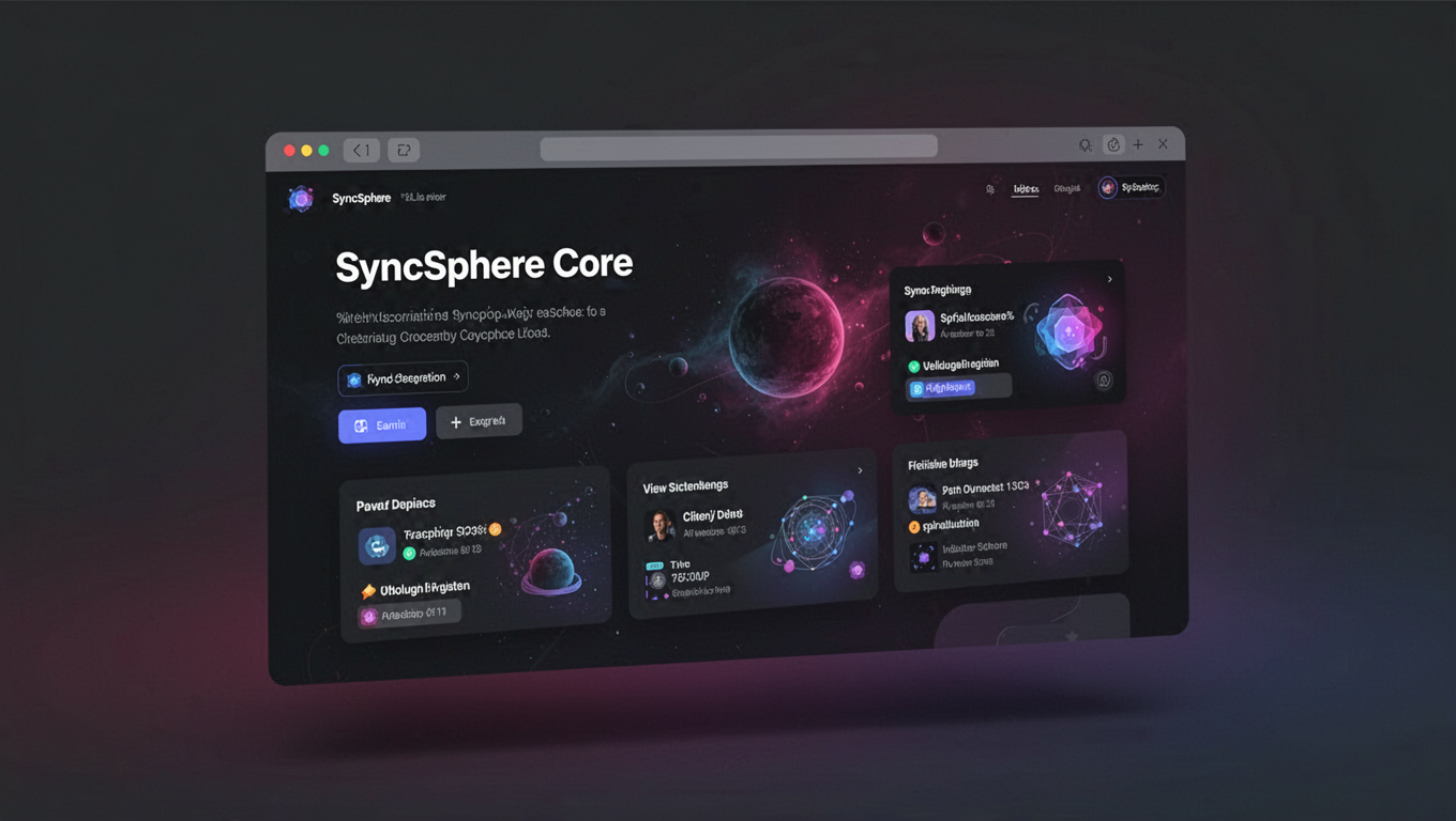 Preview of SyncSphere Core