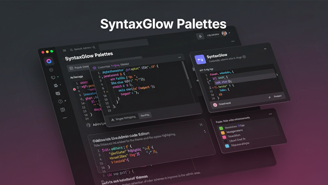 Preview of SyntaxGlow Palettes