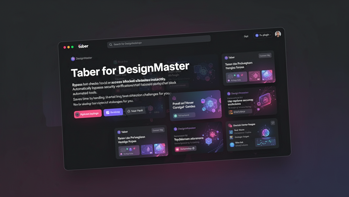 Preview of Taber for DesignMaster
