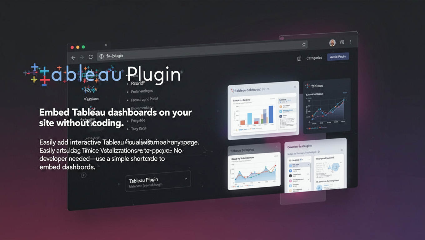 Preview of Tableau Plugin