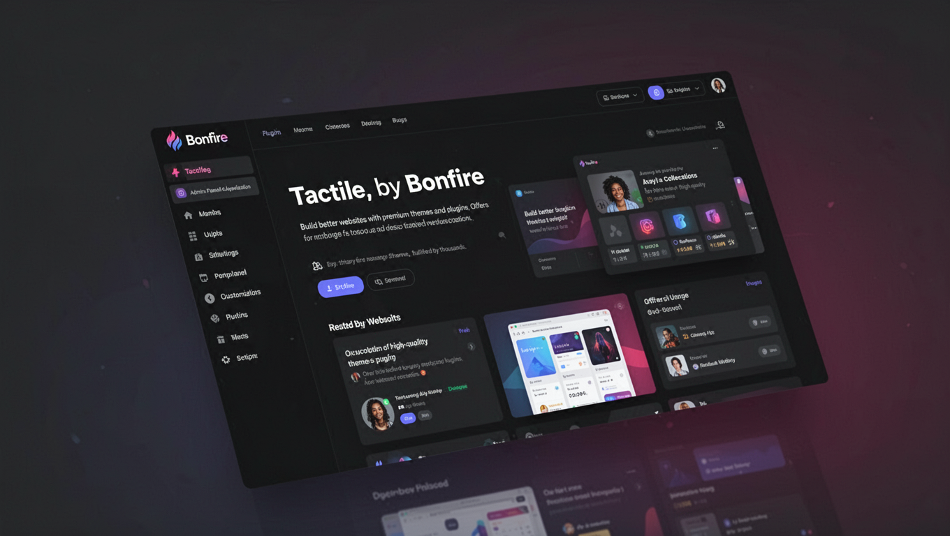Preview of Tactile, by Bonfire