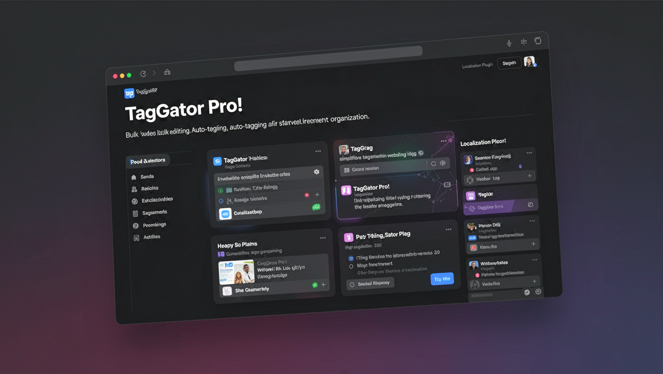 Preview of TagGator Pro!