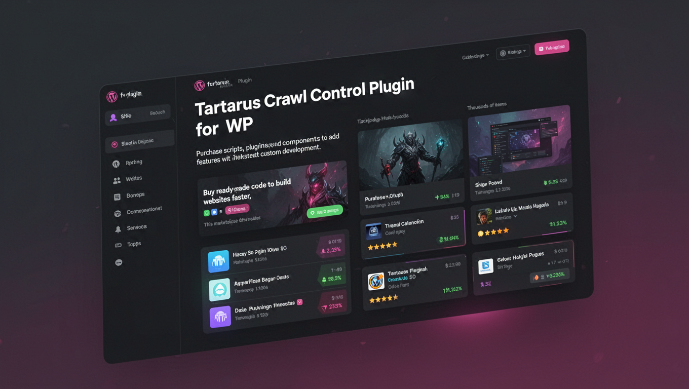 Preview of Tartarus Crawl Control Plugin for WP