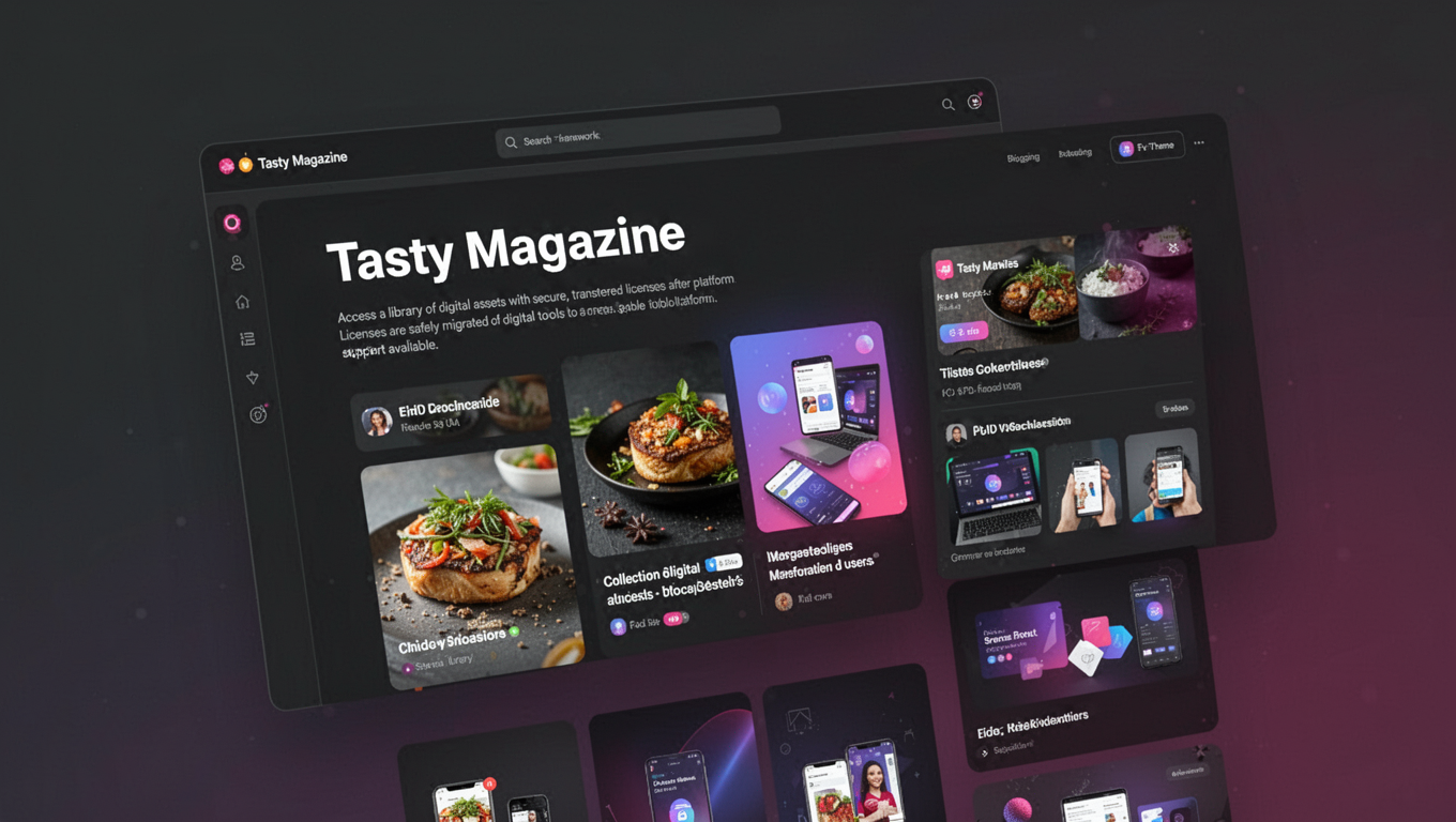 Preview of Tasty Magazine