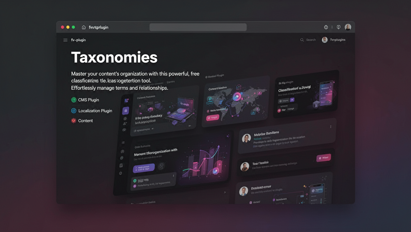 Preview of Taxonomies