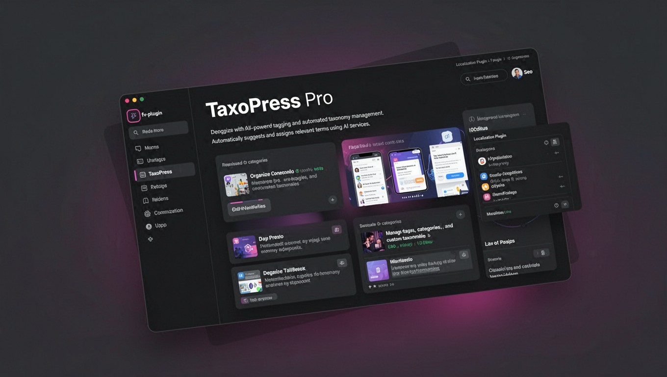 Preview of TaxoPress Pro
