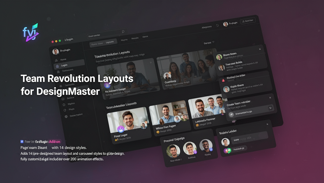 Preview of Team Revolution Layouts for DesignMaster