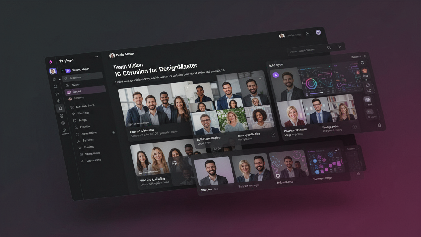 Preview of Team Vision for DesignMaster