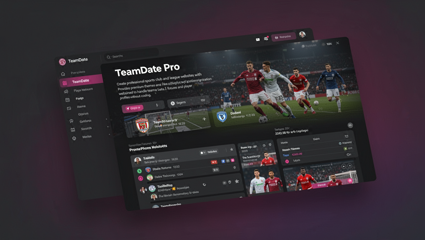 Preview of TeamDate Pro