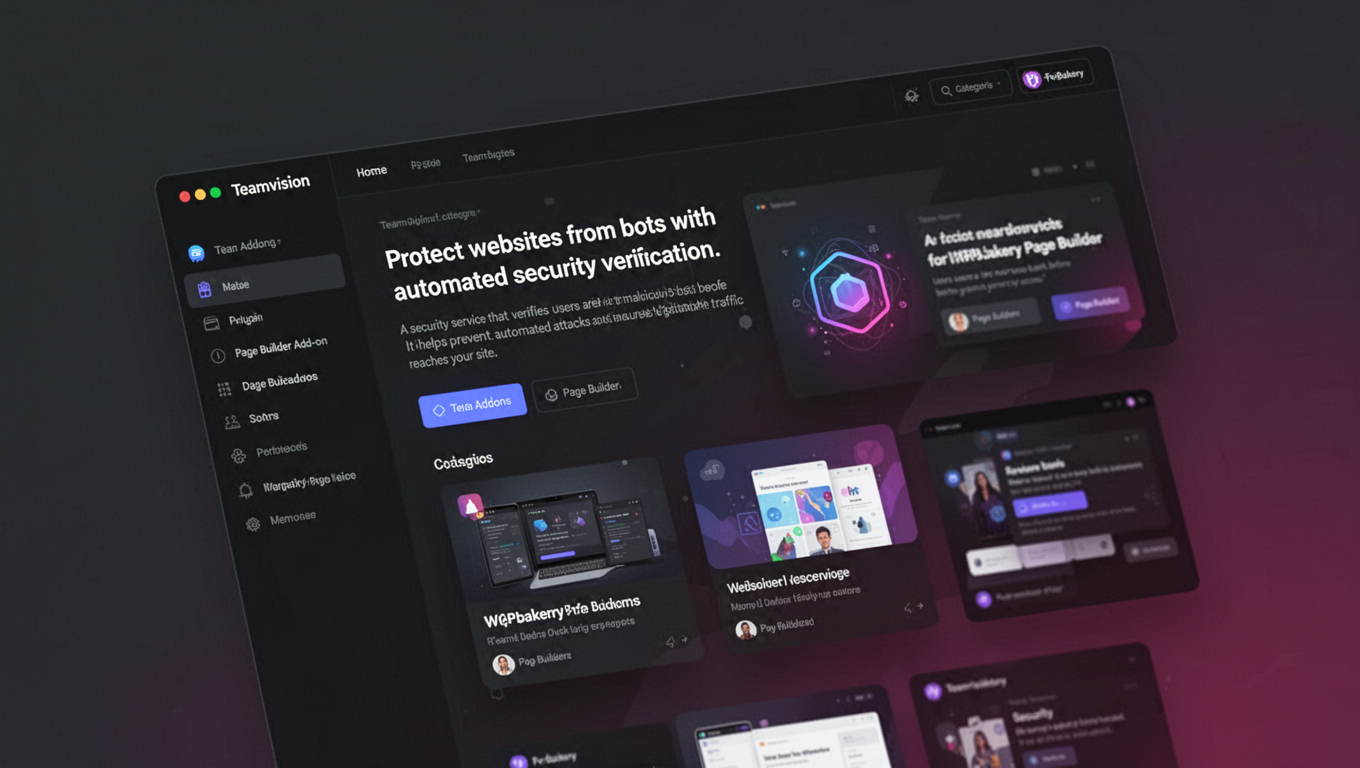 Preview of Teamvision - Team Addons for WPBakery Page Builder