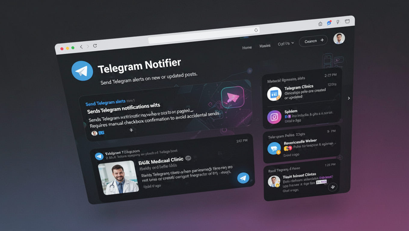 Preview of Telegram Notifier