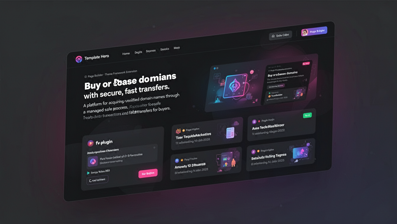 Preview of Template Hero