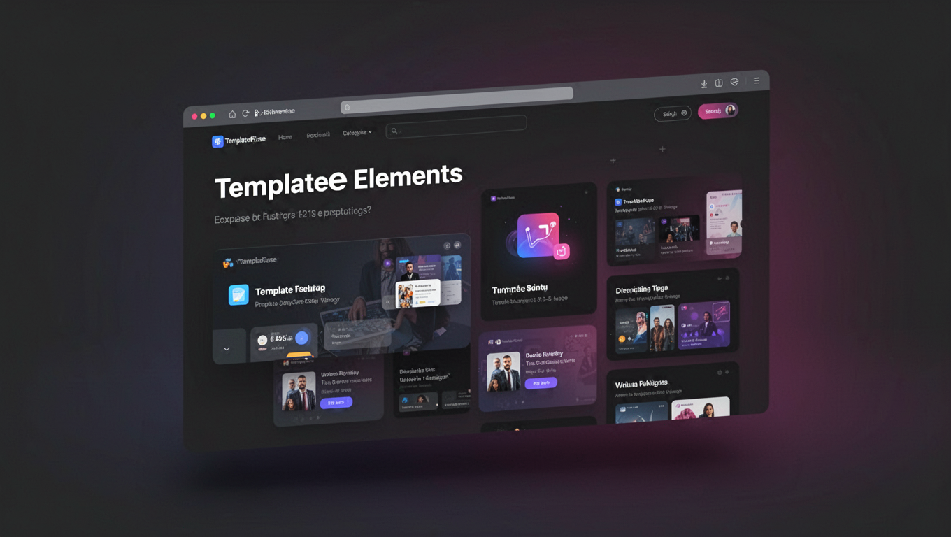 Preview of TemplateFuse Elements