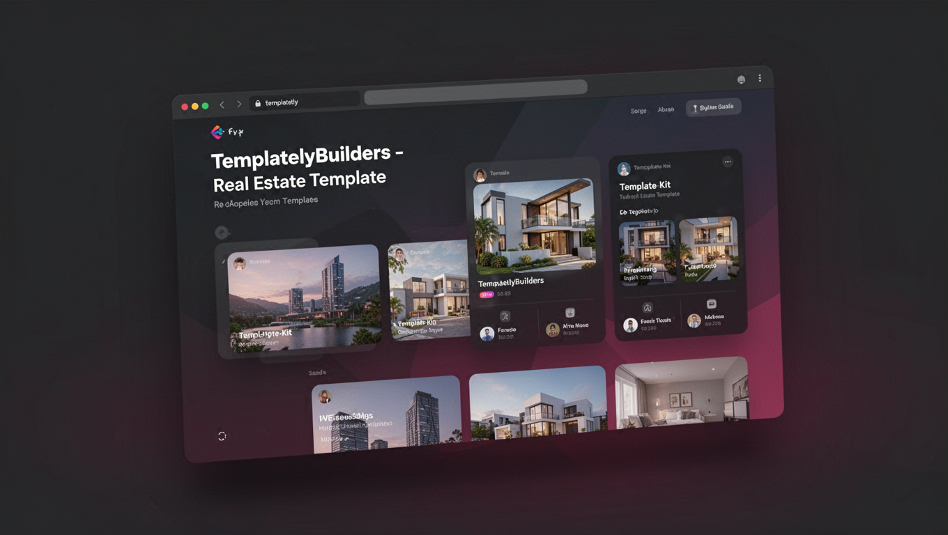 Preview of TemplatelyBuilders -  Real Estate Template