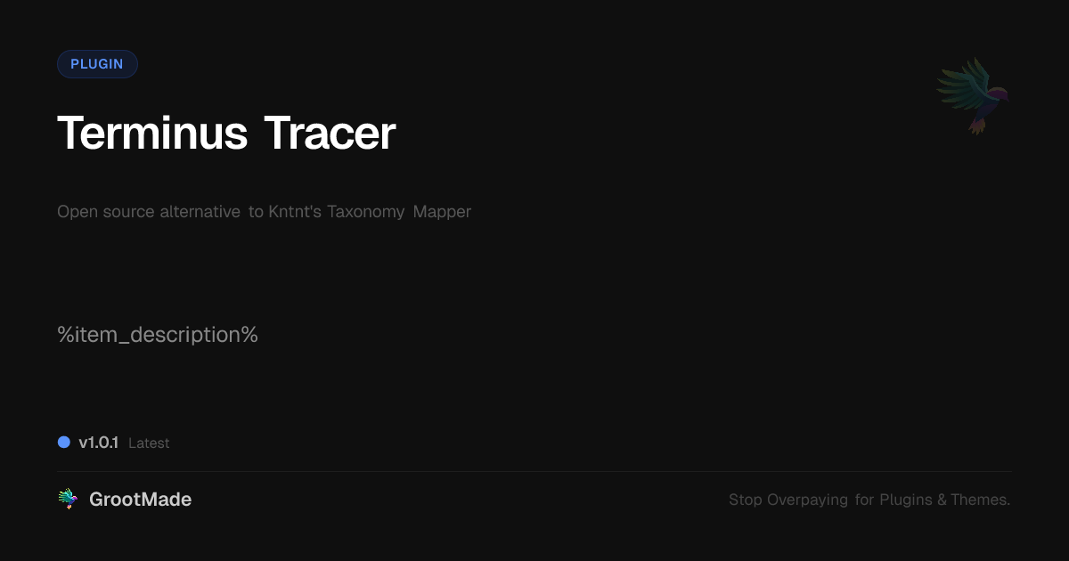 Preview of Terminus Tracer