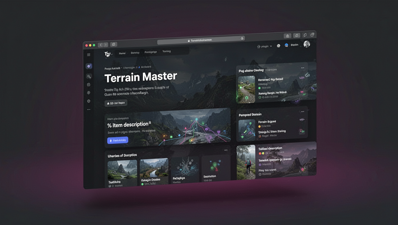 Preview of Terrain Master